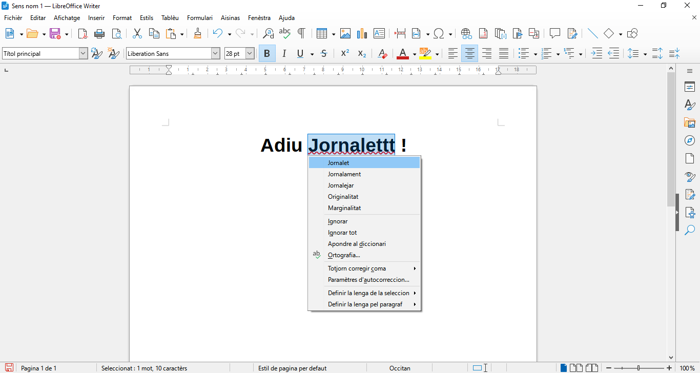 Captura d’ecran tutorial installar LibreOffice en occitan